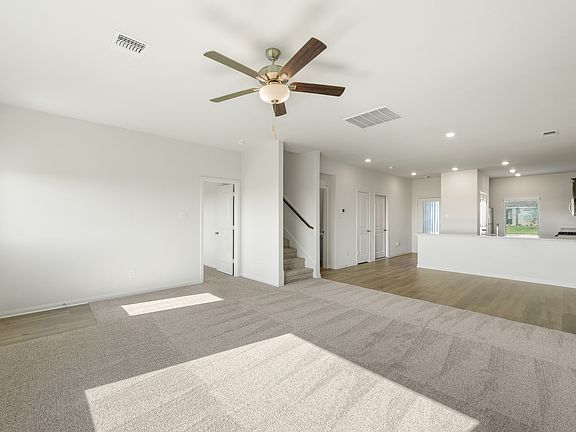 The first floor of the Sterling has an open layout.