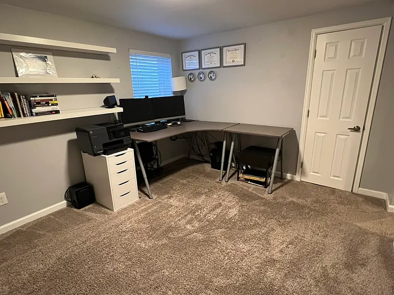 Basement bedroom (#4) or home office