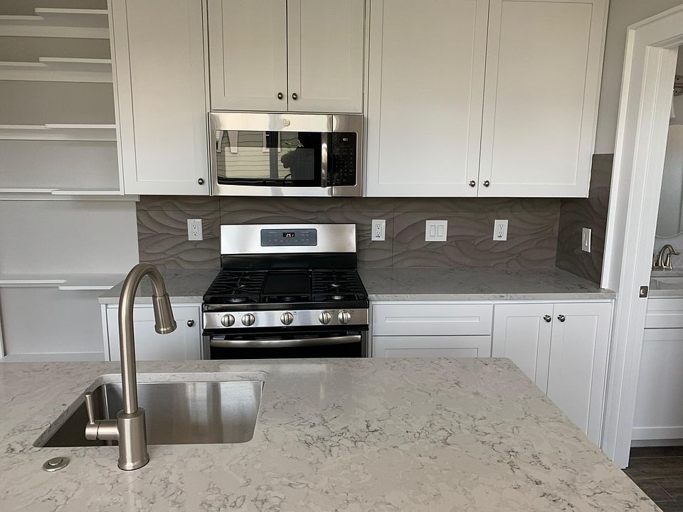Kitchen and island from Living Room