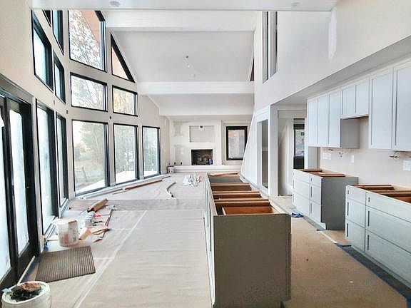 Open Concept Great Room & Kitchen. View from DR