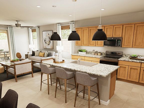 Kitchen and Dining Area