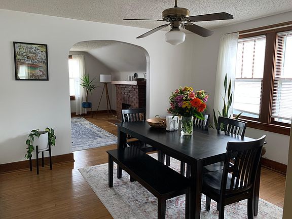 Dining Space between Living Room and Kitchen