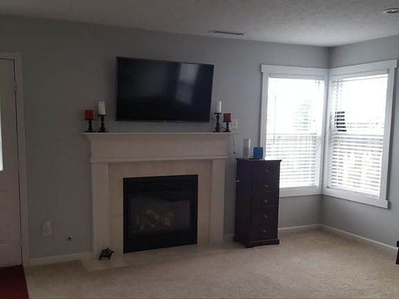 Living Room with Fireplace