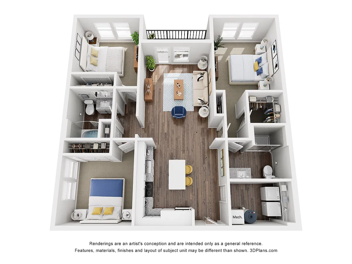 Floor plan C1