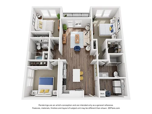 Floor plan C1