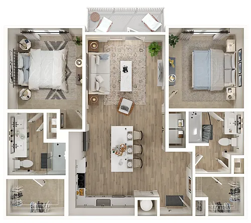 Floor plan B3