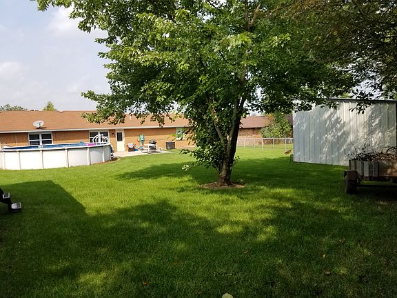 Large fenced in back yard