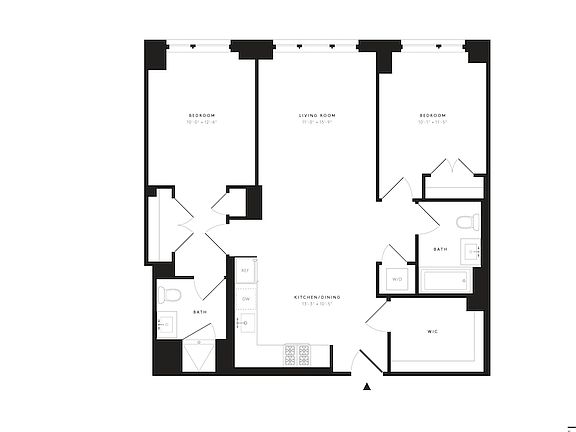 2nd image of 535 W 43rd St #8H