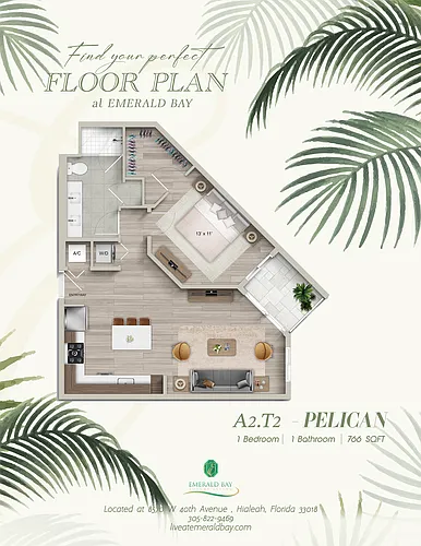 Floor plan Pelican