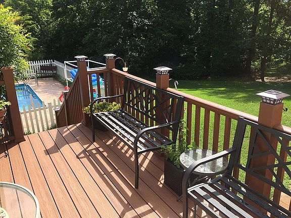 New Trex composite deck...