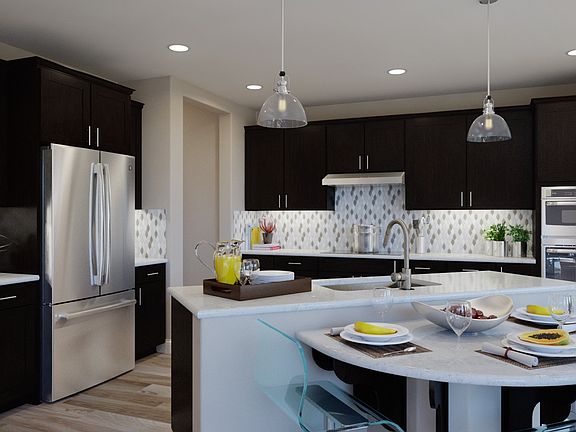 Virtually Rendered Kitchen