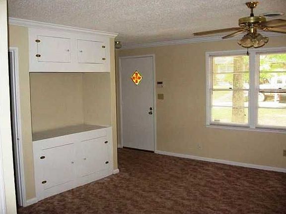 Living Room - note built-in entertainment center