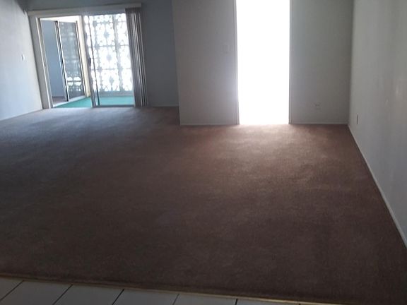 Living/dining area from the front door