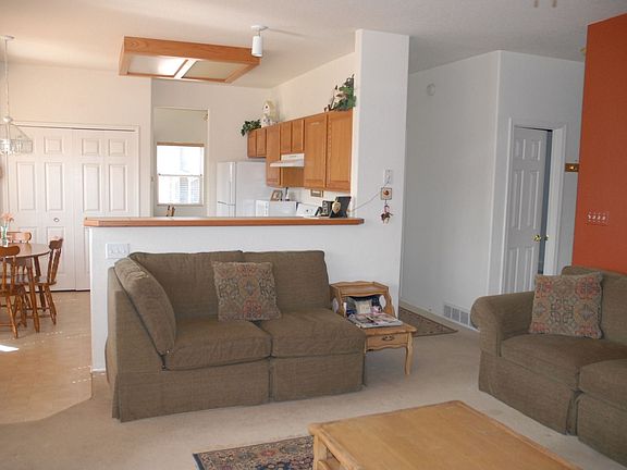 family room to kitchen