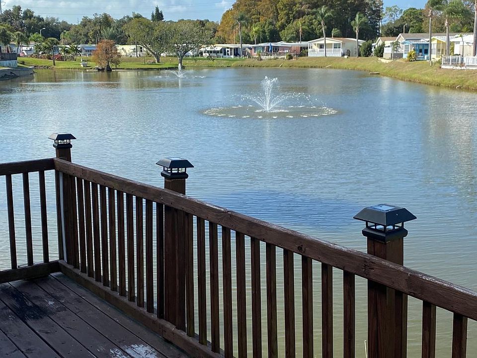 deck overlooking lake
