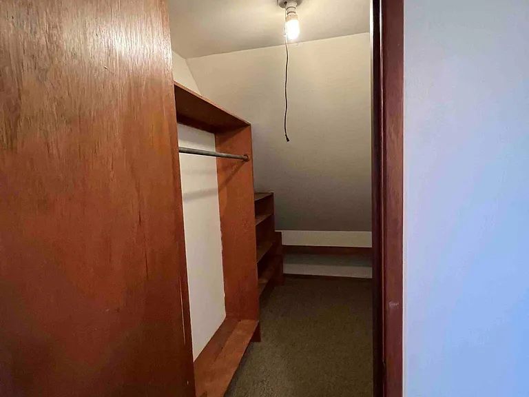 Huge walk-in closet in 3rd bedroom.