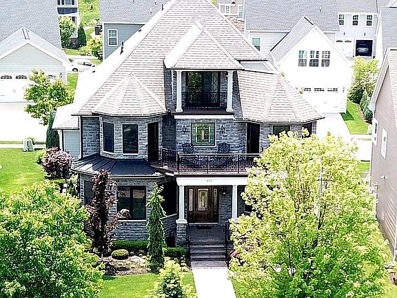 View of front & balconies