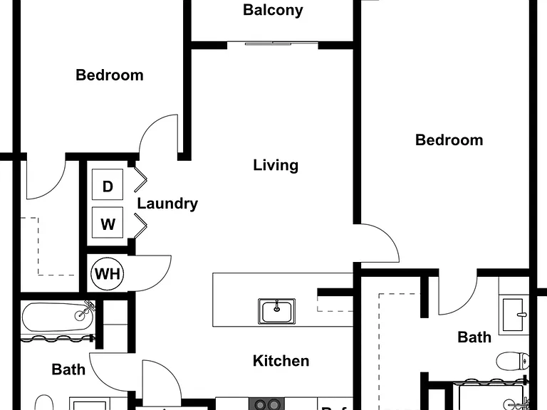 2 Bedroom B 2 Bedroom B