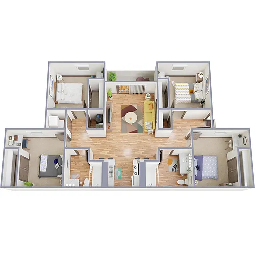 Floor plan D1