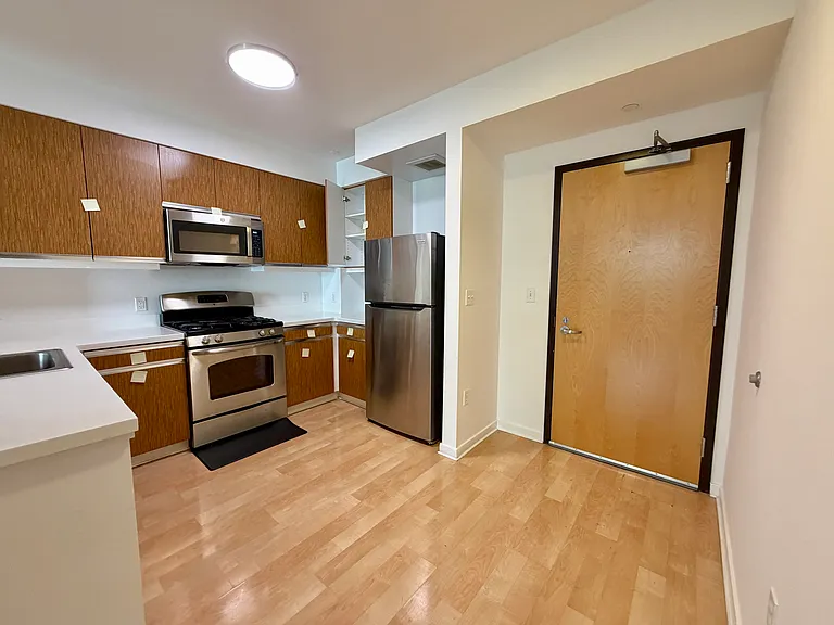 Front door close to elevator direct from garage.