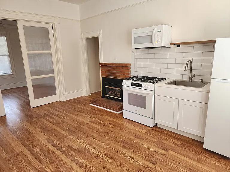 Kitchen and living room