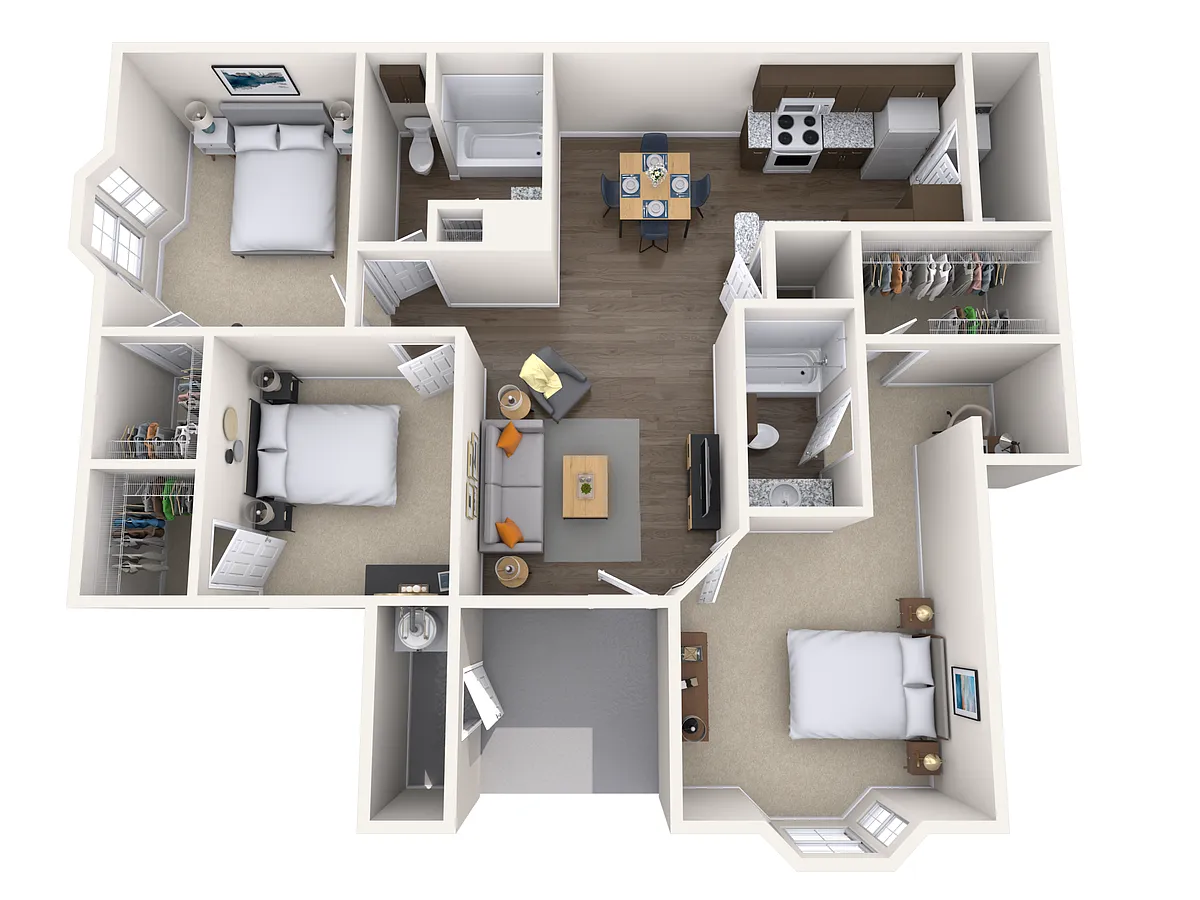 Floor plan The Egret