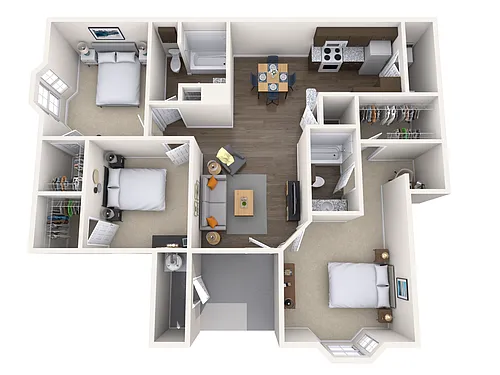 Floor plan The Egret