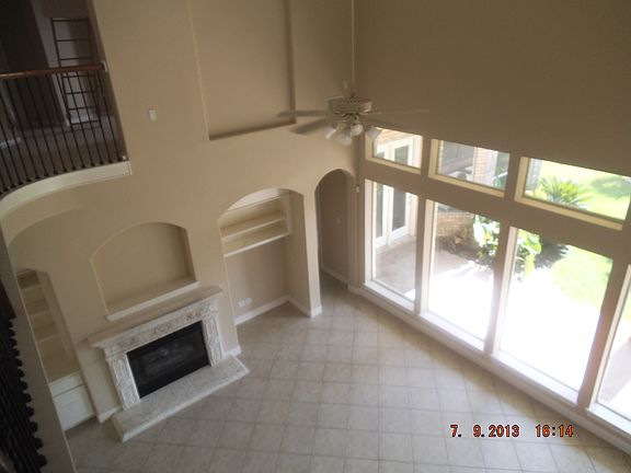 family room from above