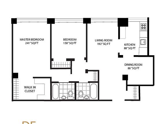 2nd image of 30 Park Ave APT 10D