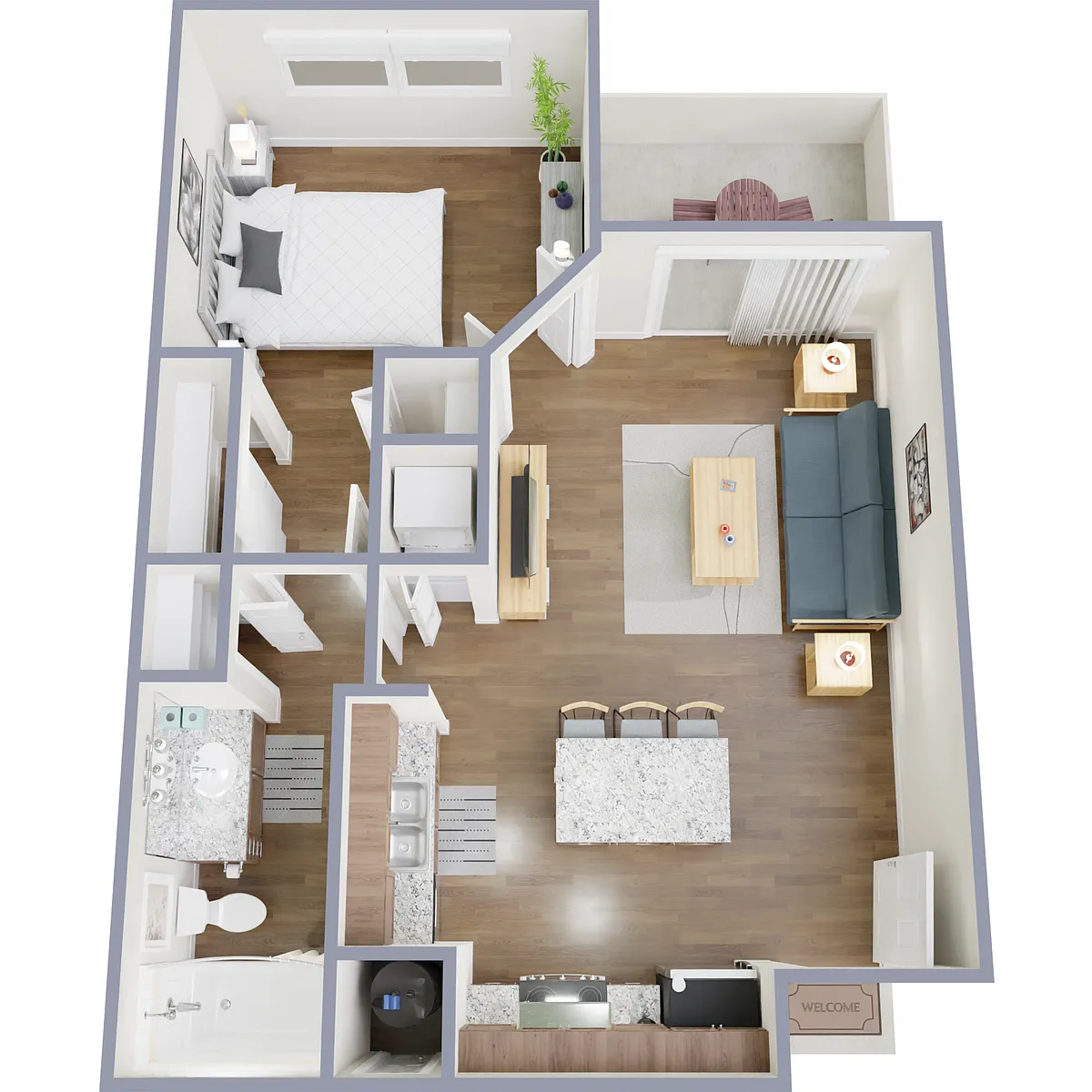Floor plan A1