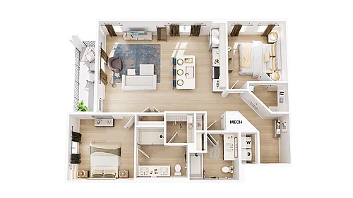 Floor plan B4