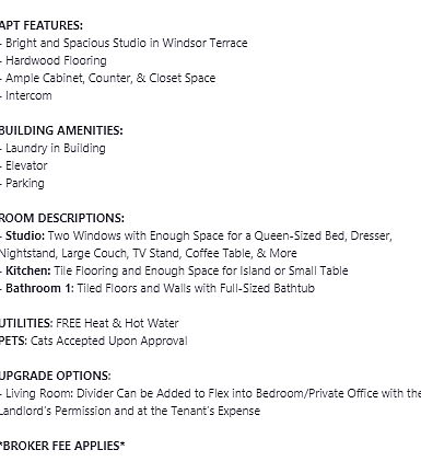2nd image of 71 Ocean Pkwy APT 1F
