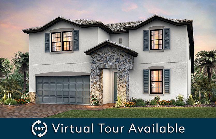 Elevation FM2A with stone