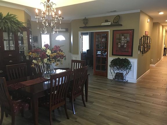 New wood look tile floors