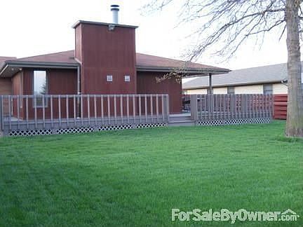 Back View Of Home