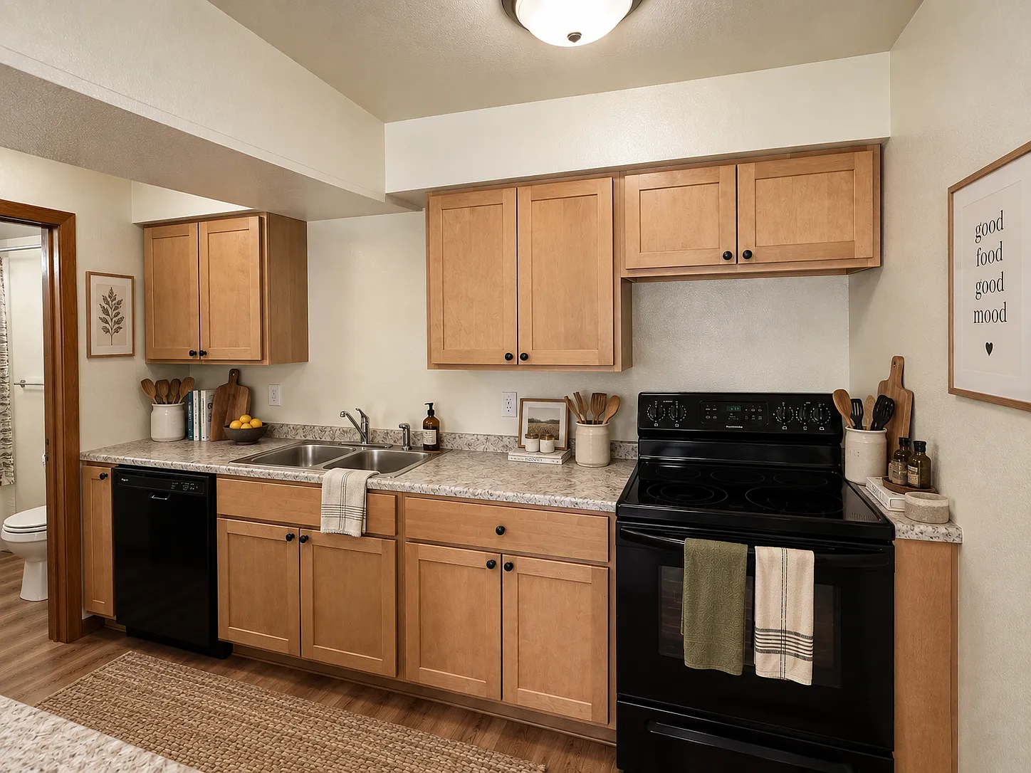 2 bed, 840 sqft, $1,100 — Photo 3