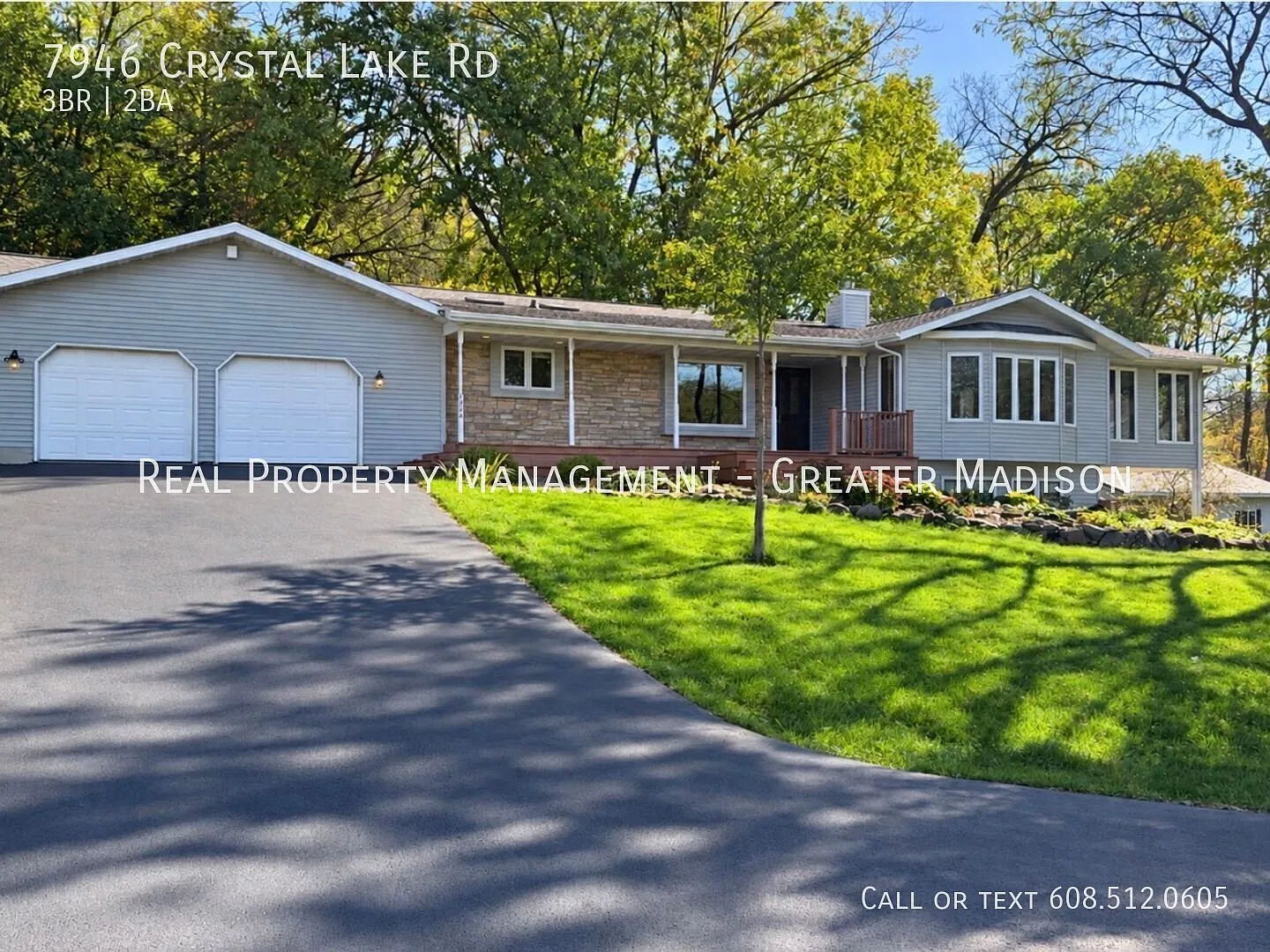 Stunning Crystal Lake View & Scenic Forest Setting 3 Bedroom Home in Lodi — Photo 1