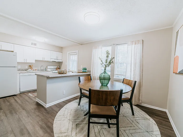 Renovated Kitchens with White Cabinets & Granite Countertops
