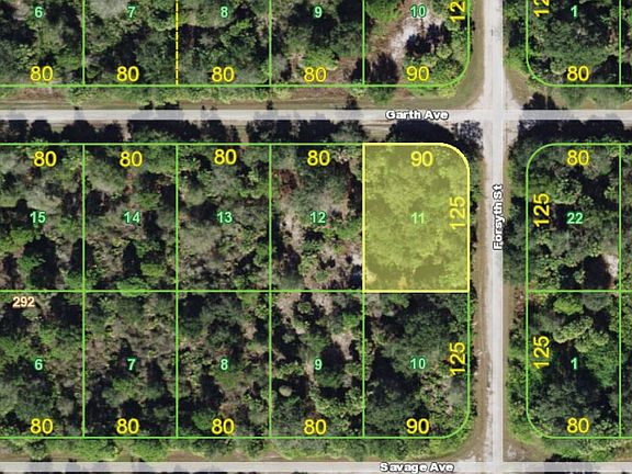 18113 Garth Ave corner lot.