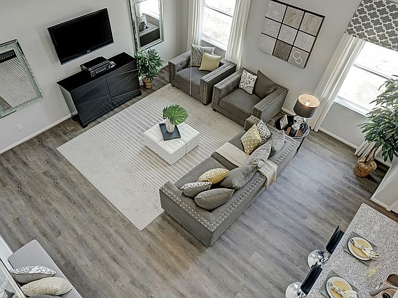 View of great room from upstairs