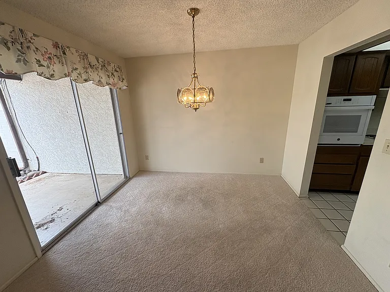 Formal dining area