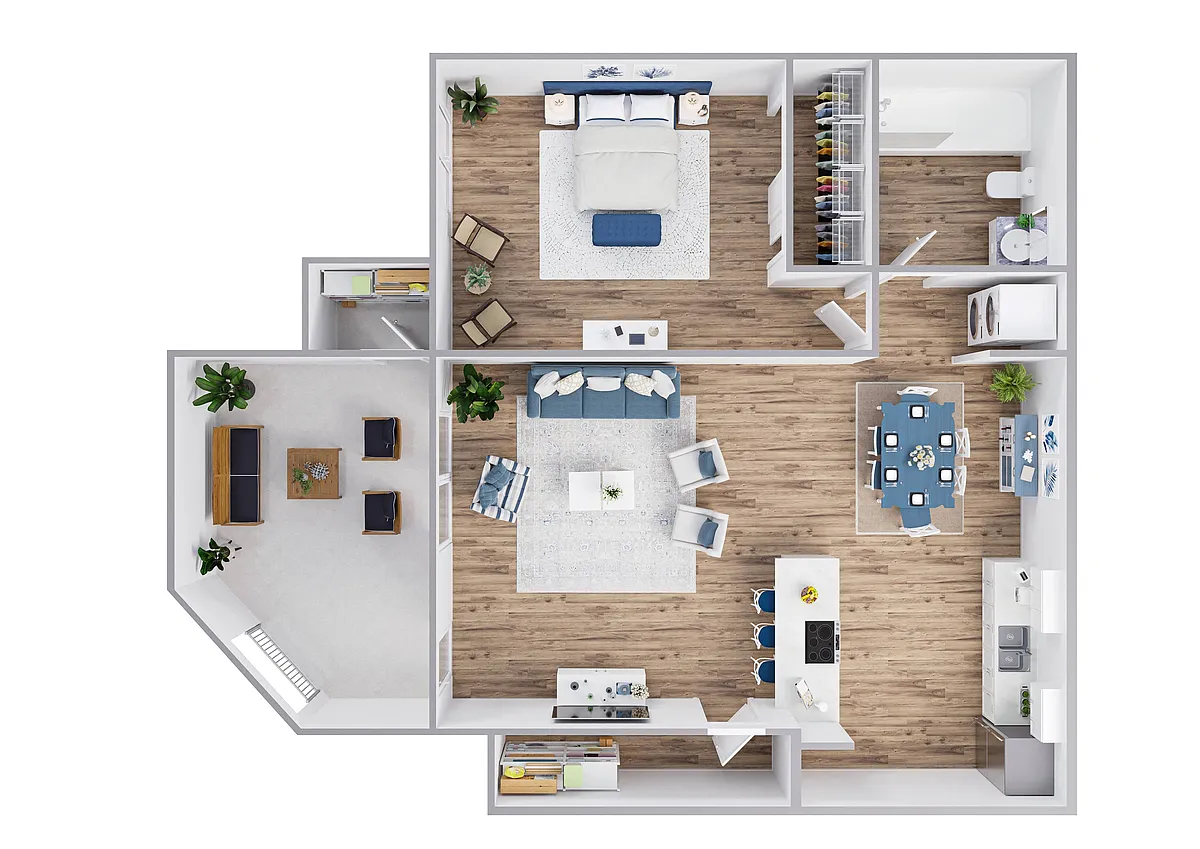 Floor plan A1 Renovated