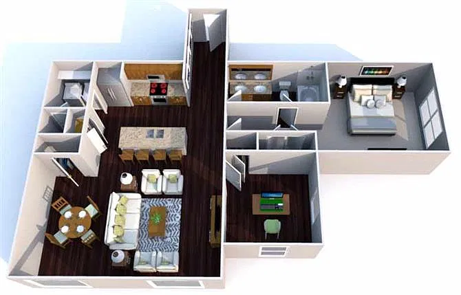 Floor plan Kipling