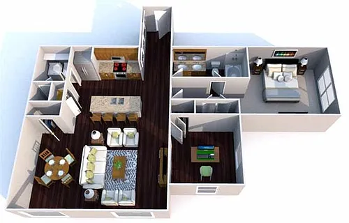 Floor plan Kipling