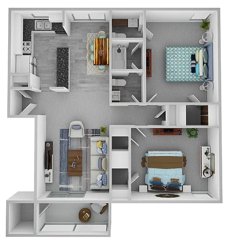 Floor plan B1