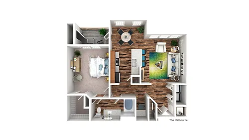Floor plan THE MELBOURNE