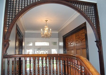 center hall and entrance