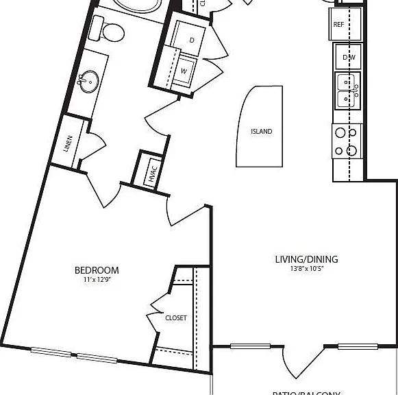 A6 floor plan Landmark On Lovers
