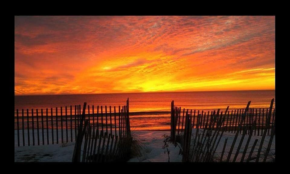 Winter sunrises