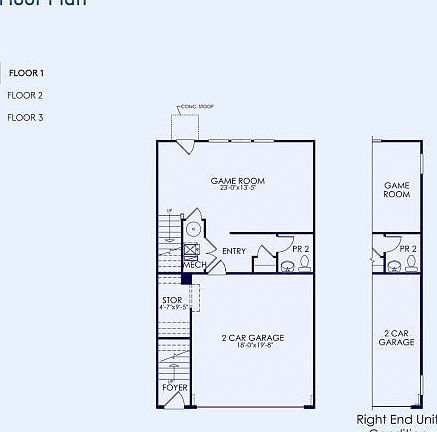 Isleton Floor Plan, Quick Move-In Home, Floor 1